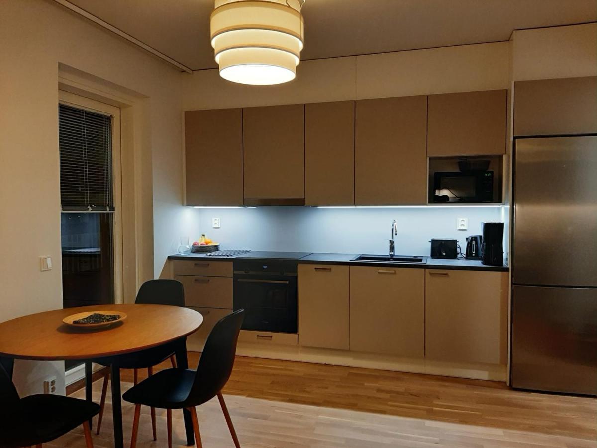 Premium Kaksio Rauman Keskustassa, Parveke Ja Sauna Eksteriør bilde
